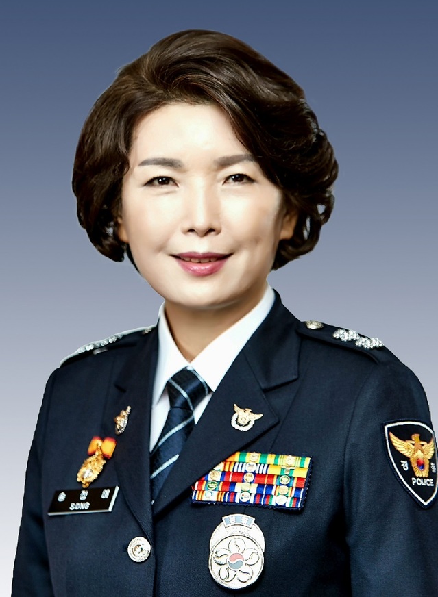 ▲ 신임 송정애 대전경찰청장.ⓒ대전경찰청