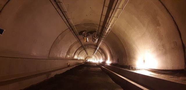 ▲ 올해 준공되는 충남 보령과 태안을 연결하는 해저 터널.ⓒ대전국토청