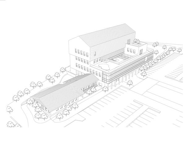 ▲ 경북교육청사 내 어린이집 조감도.ⓒ경북교육청