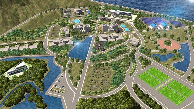 ▲ 울진군 수소생산 수출실증단지 조감도.ⓒ울진군