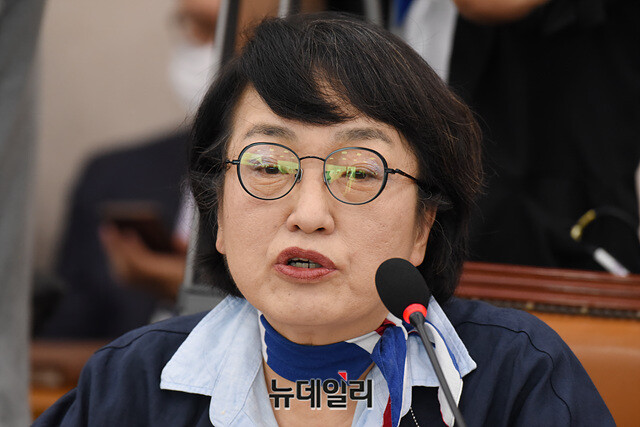 ▲ 김진애 열린민주당 의원. ⓒ뉴데일리 DB