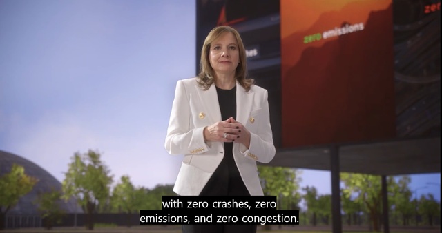 ▲ 메리 바라 미국 제너럴모터스(GM) 회장 ⓒGM CES 2021