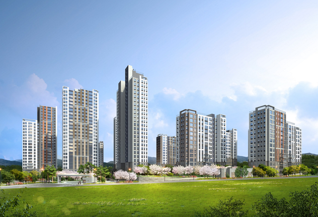 ▲ 강릉자이 조감도. ⓒ GS건설