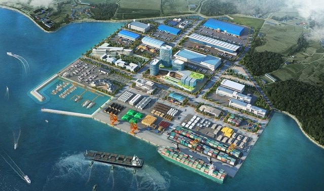 ▲ 충남 보령신항 조감도ⓒ보령시