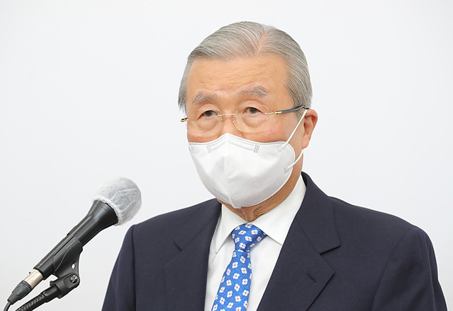 ▲ 김종인 국민의힘 비상대책위원장.ⓒ정상윤 기자