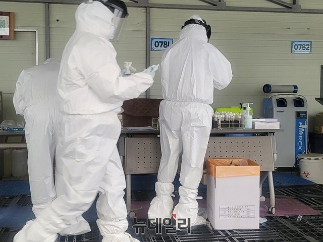 ▲ 청주상당보건소 선별진료소.(자료사진)ⓒ뉴데일리 충청본부 DB