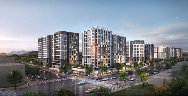 ▲ 판교밸리자이 오피스텔 조감도. ⓒ GS건설