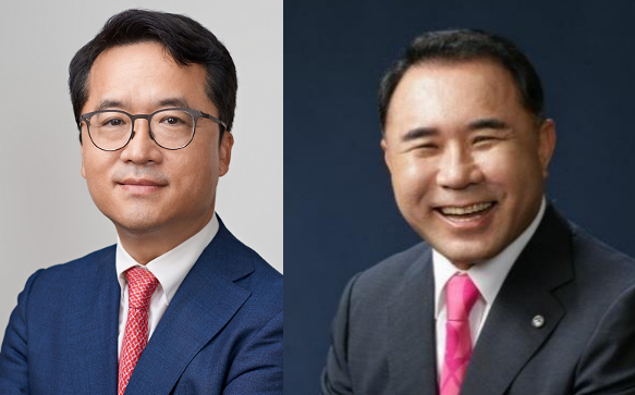 ▲ 박현종 bhc 회장, 윤홍근 BBQ 회장