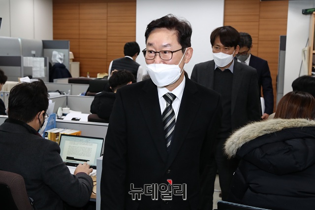 ▲ 박범계 법무부장관 후보자.ⓒ권창회 기자