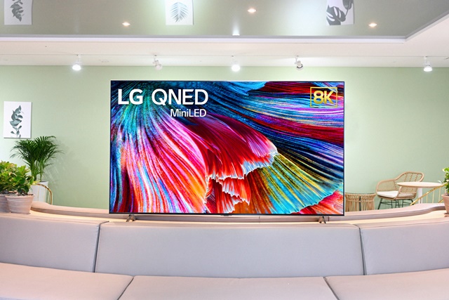 ▲ LG QNED TV. ⓒLG전자