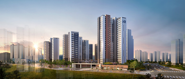 ▲ 위례자이 더 시티 투시도. ⓒ GS건설