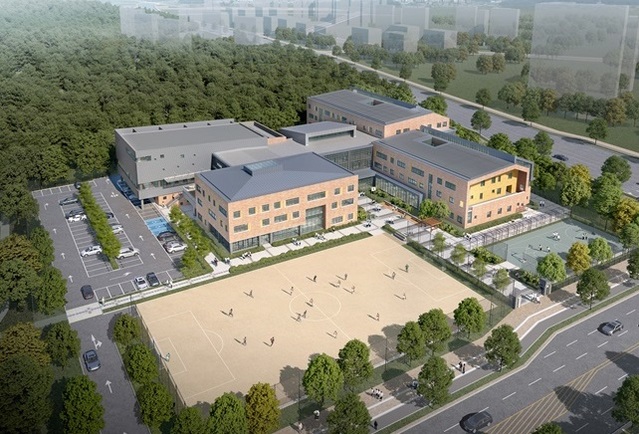 ▲ 2020년 3월 개교한 반곡고등학교 모습.ⓒ반곡고 홈피 캡처