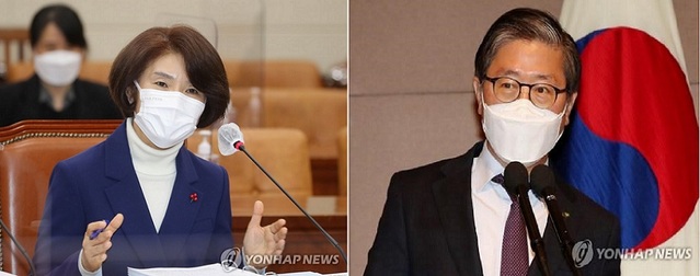 ▲ 한정애 환경부 장관 후보자-변창흠 국토부 장관.ⓒ연합뉴스