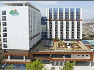 ▲ 충북학사 동서울관 전경.ⓒ충북도