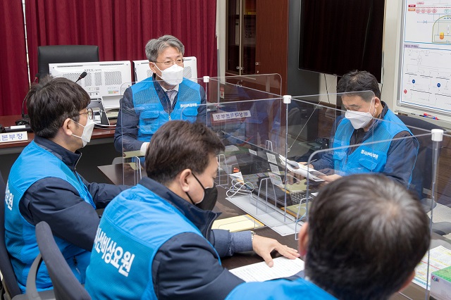 ▲ 한울원자력본부(본부장 박범수)는 신한울1호기 방사능방재 최초훈련을 실시했다.ⓒ한울본부