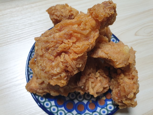 ▲ bhc치킨 신메뉴 '포테킹 후라이드'. ⓒ임소현 기자