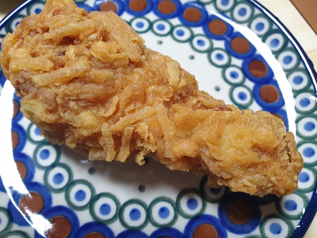 ▲ bhc치킨 '포테킹 후라이드'. ⓒ임소현 기자