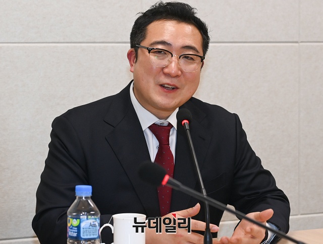 ▲ 전성하 예비후보. ⓒ권창회 기자