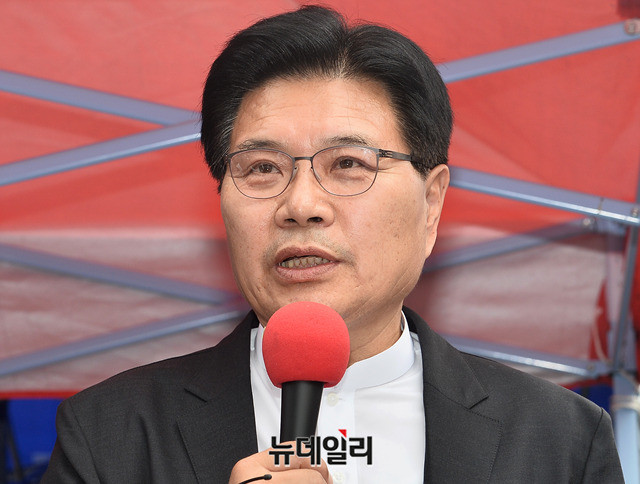 ▲ 홍문종 친박신당 대표. ⓒ뉴데일리 DB