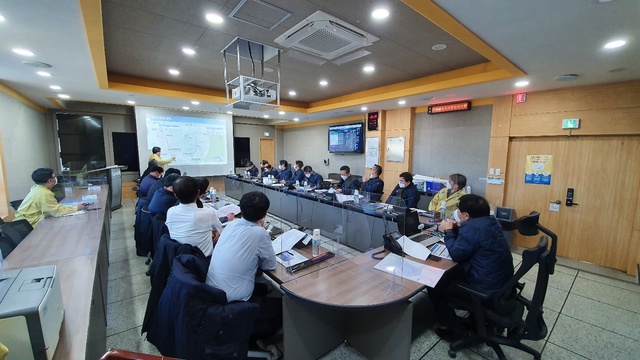 ▲ 영덕군(군수 이희진)은 영덕·강구 배수분구 도시침수 예방사업 중간보고회를 개최했다.ⓒ영덕군