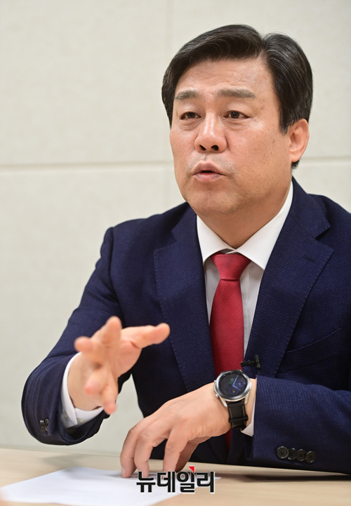 ▲ 김선동 국민의힘 서울시장 예비후보.ⓒ정상윤 기자
