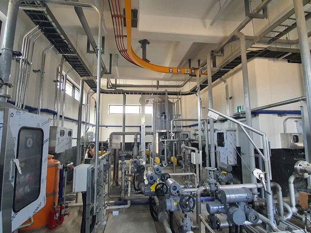 ▲ 울진군 사동리 마을하수처리장 내부.ⓒ울진군