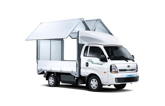 ▲ 봉고Ⅲ 전기 특장자동차 ⓒ기아