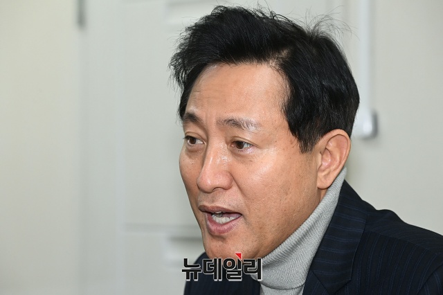 ▲ 오세훈 국민의힘 서울시장 예비후보.ⓒ권창회 기자