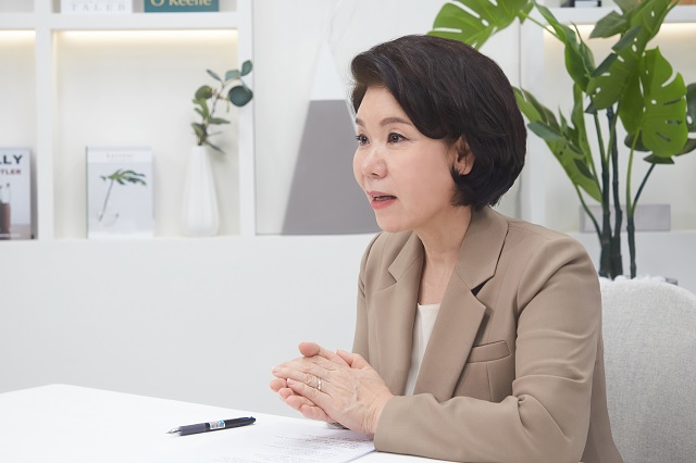 ▲ 조은희 국민의힘 서울시장 예비후보.ⓒ서초구청