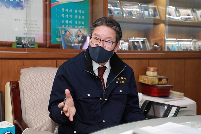 ▲ 박세복 영동군수.ⓒ영동군