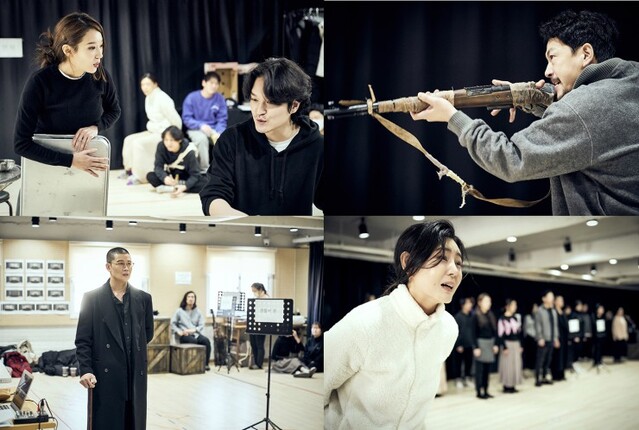 ▲ 연극 '도시의 얼굴들' 연습실 사진.ⓒ창원문화재단