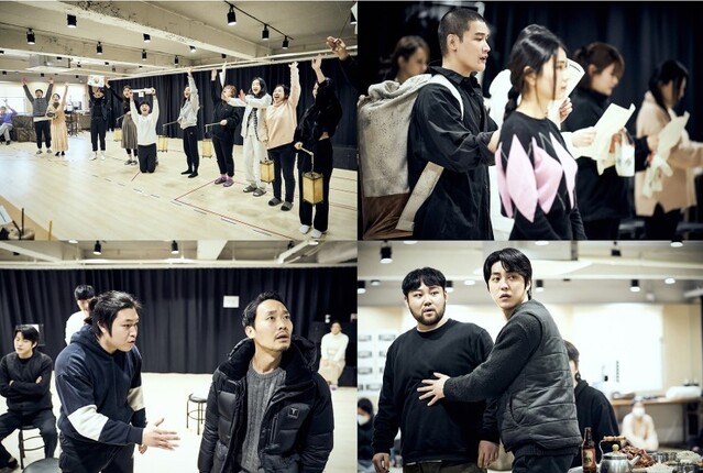 ▲ 연극 '도시의 얼굴들' 연습실 사진.ⓒ창원문화재단