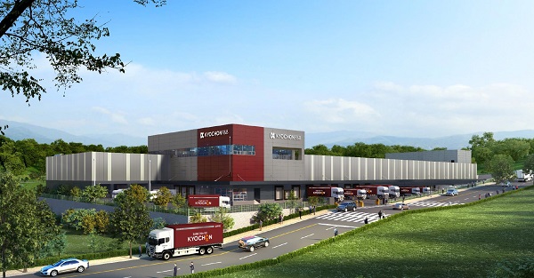 ▲ 상반기 완공 예정인 교촌에프앤비 수도권 물류센터 조감도ⓒ교촌에프앤비