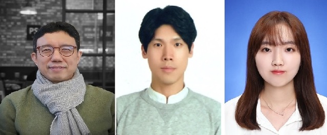 ▲ KAIST 바이오및뇌공학과 예종철 교수, 한요섭 박사, 차은주 박사과정. ⓒKAIST