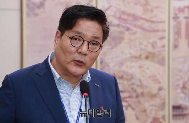 ▲ 김영준 한국콘텐츠진흥원 원장. ⓒ뉴데일리