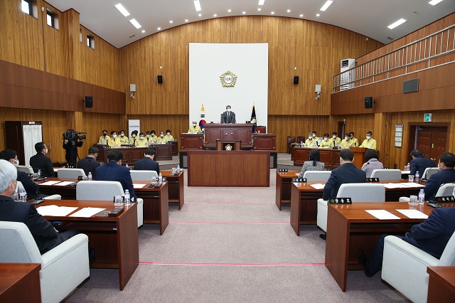 ▲ 경주시의회는 제257회 임시회를 개회했다.ⓒ경주시의회