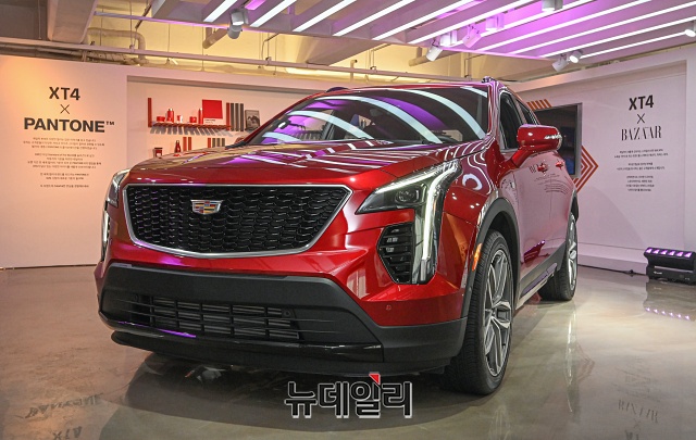 ▲ 준중형 스포츠유틸리티차(SUV) ‘XT4 ⓒ권창회 기자