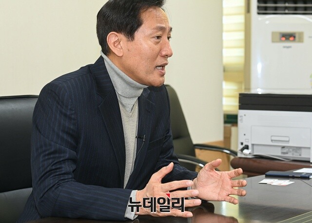 ▲ 오세훈 국민의힘 서울시장 예비후보.ⓒ권창회 기자