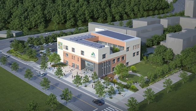 ▲ 괴산군립도서관 조감도.ⓒ괴산군