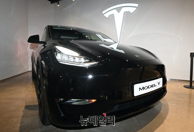 ▲ 테슬라 ‘모델 Y’ ⓒ뉴데일리DB