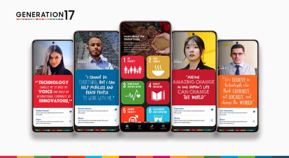 ▲ 삼성전자와 UNDP가 17개의 지속가능발전목표 달성을 지원하는 프로젝트인 '제너레이션17'에 함께 할 새로운 청년 리더 4명을 추가로 선정했다.ⓒ삼성전자