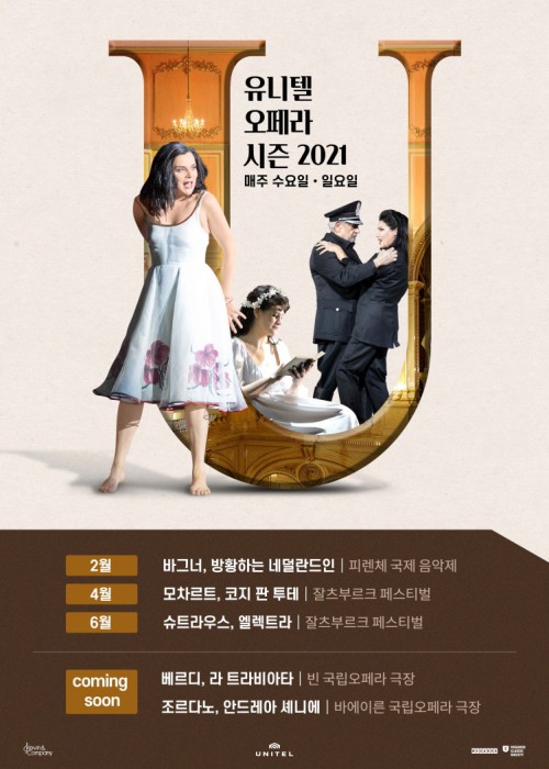 ▲ '2021 시즌 유니텔 오페라' 라인업 포스터.ⓒ메가박스