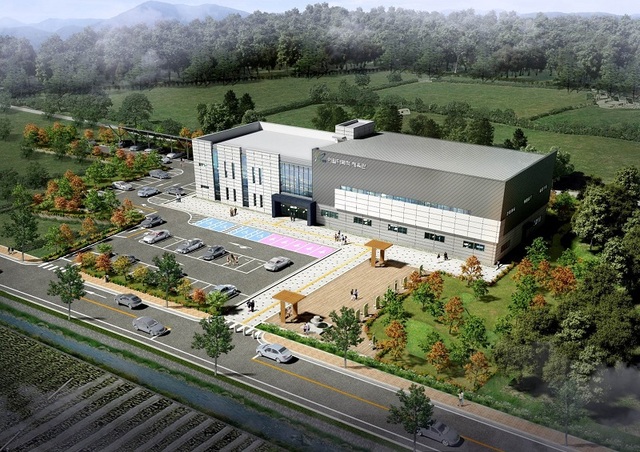 ▲ 이월다목적체육관 조감도.ⓒ진천군