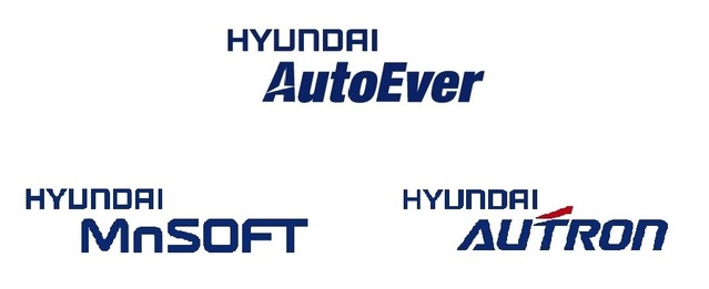 ▲ 각 사 기업 로고(CI) ⓒ현대오토에버