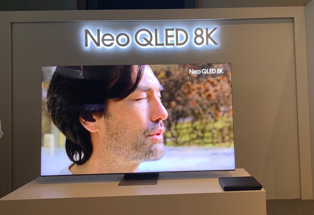 ▲ 네오 QLED TV. ⓒ이성진 기자