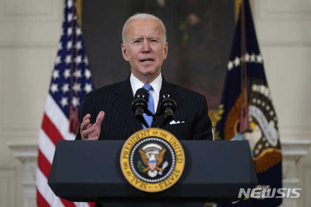 ▲ 조 바이든 미국 대통령의 경기부양책이 미국 상원을 통과했다. ⓒ뉴시스