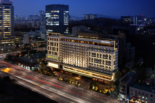 ▲ 올해 영업을 종료한 쉐라톤 서울 팔래스 강남. ⓒ쉐라톤 서울 팔래스 강남