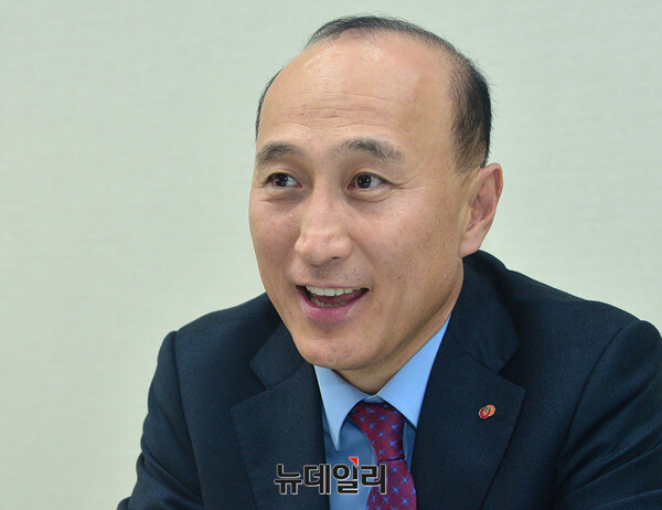 ▲ 김대웅 웰컴저축은행 대표.ⓒ뉴데일리