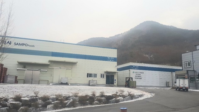 ▲ ㈜정푸드코리아 충북 충주 공장.ⓒ㈜정푸드코리아
