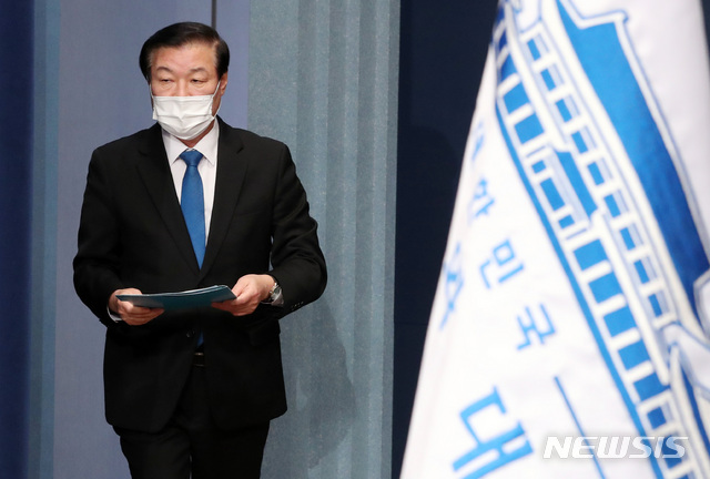 ▲ 정만호 청와대 국민소통수석비서관. ⓒ뉴시스